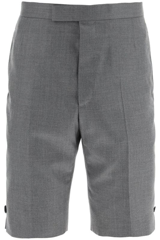 Thom Browne Thom browne super 120's wool shorts with back strap