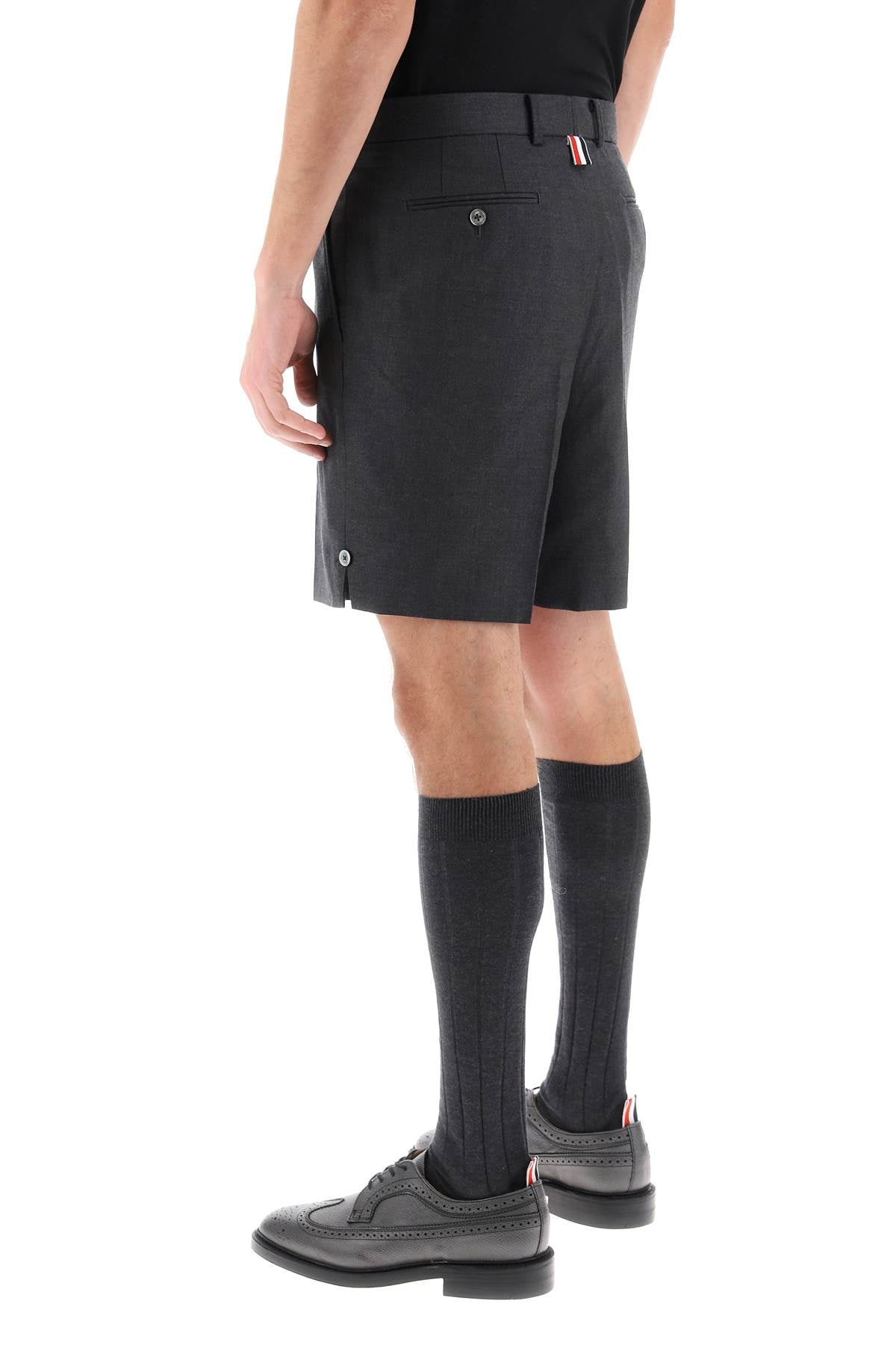 Thom Browne Thom browne light wool tailoring shorts