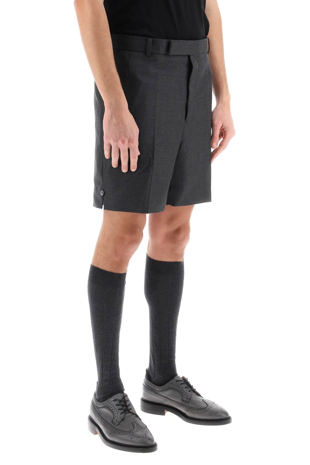 Thom Browne Thom browne light wool tailoring shorts