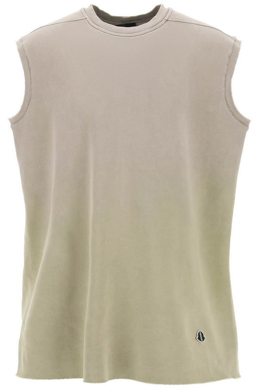 Moncler + Rick Owens Moncler x rick owens tarp sleeveless fleece t-shirt