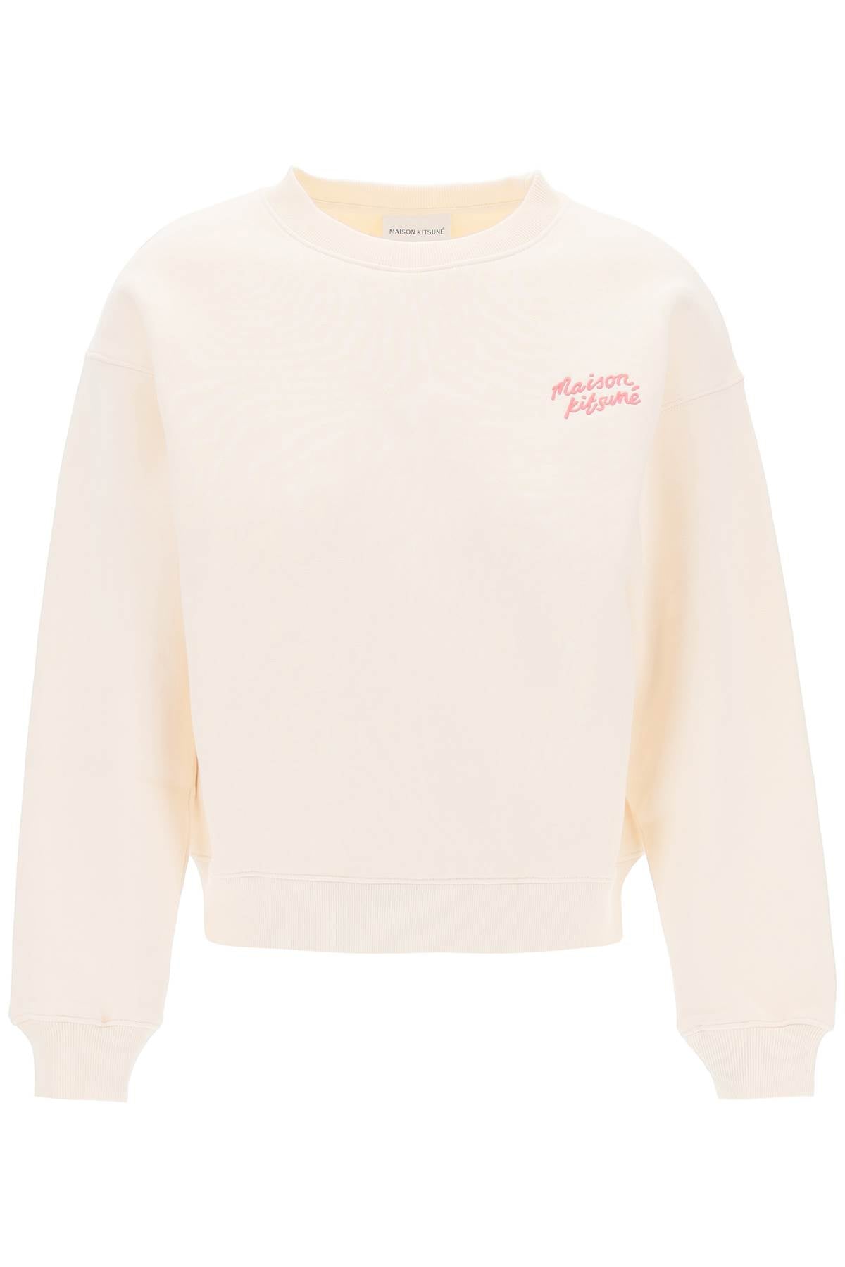 Maison Kitsune Maison kitsune "embroidered logo crewneck