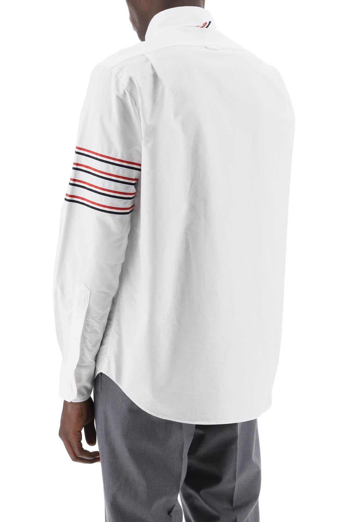 Thom Browne Thom browne tricolor 4-bar shirt