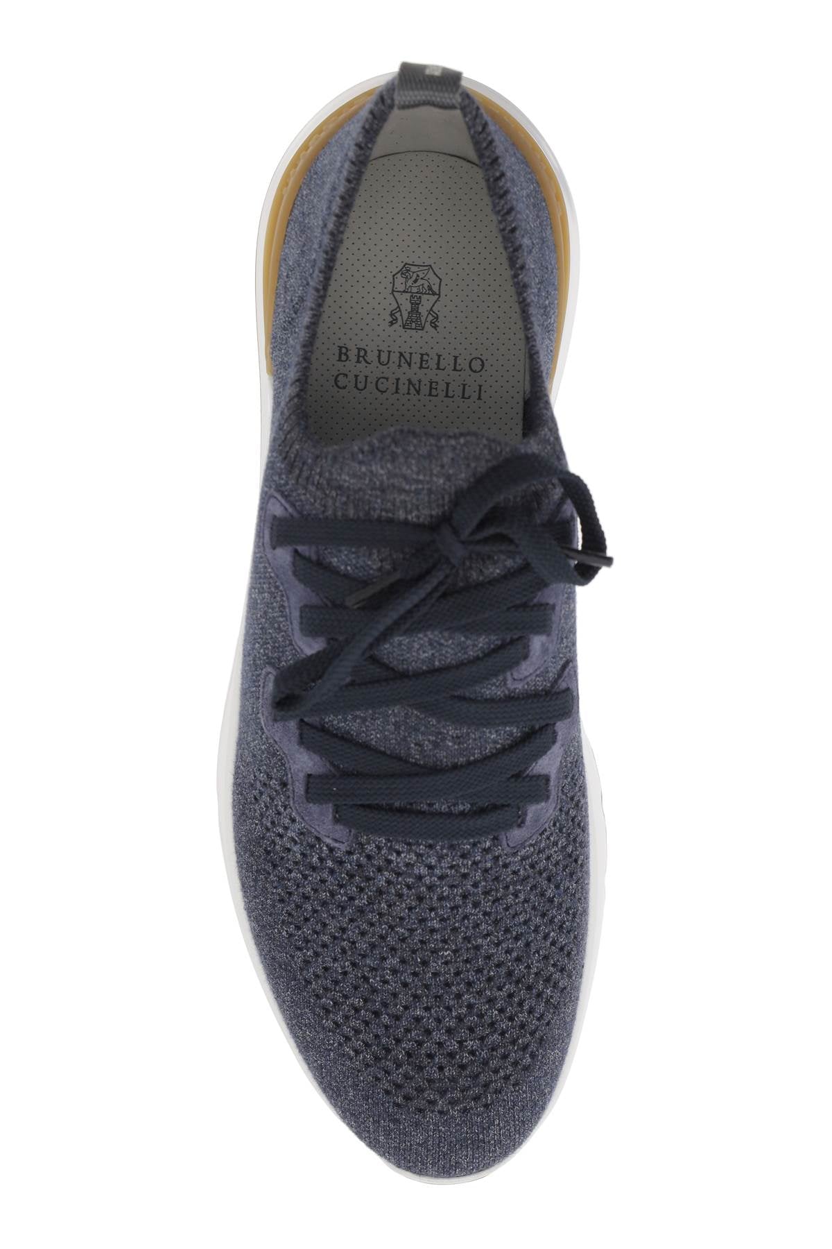 Brunello Cucinelli Brunello cucinelli sneakers in maglia chiné