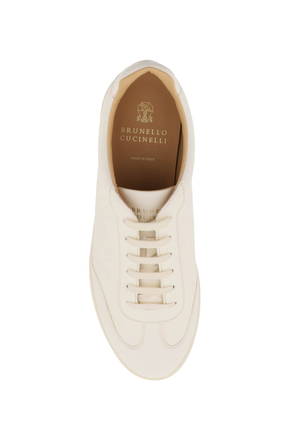 Brunello Cucinelli Brunello cucinelli sneakers in pelle martellata