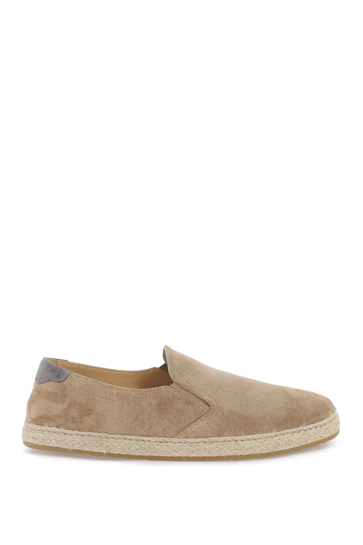 Brunello Cucinelli Brunello cucinelli suede slip-ons