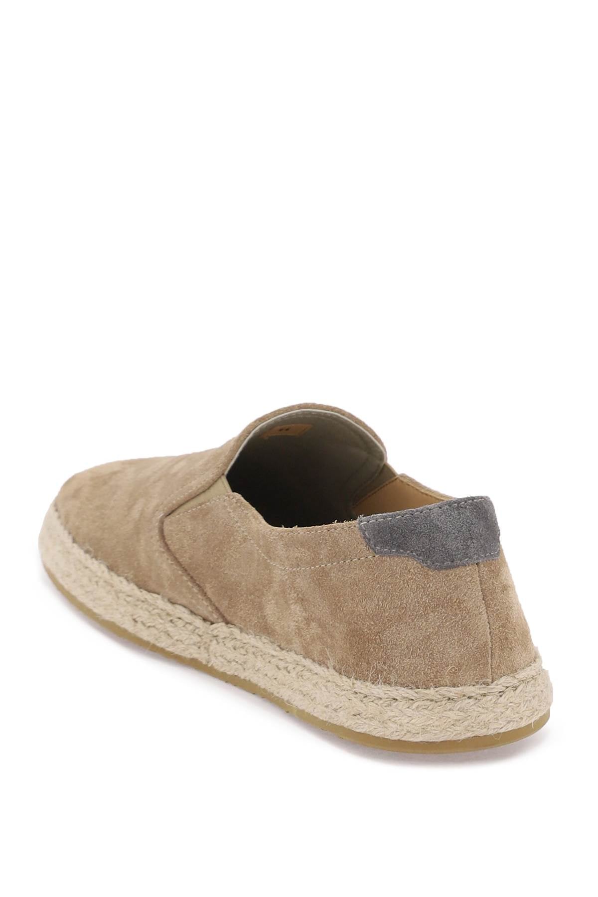 Brunello Cucinelli Brunello cucinelli suede slip-ons