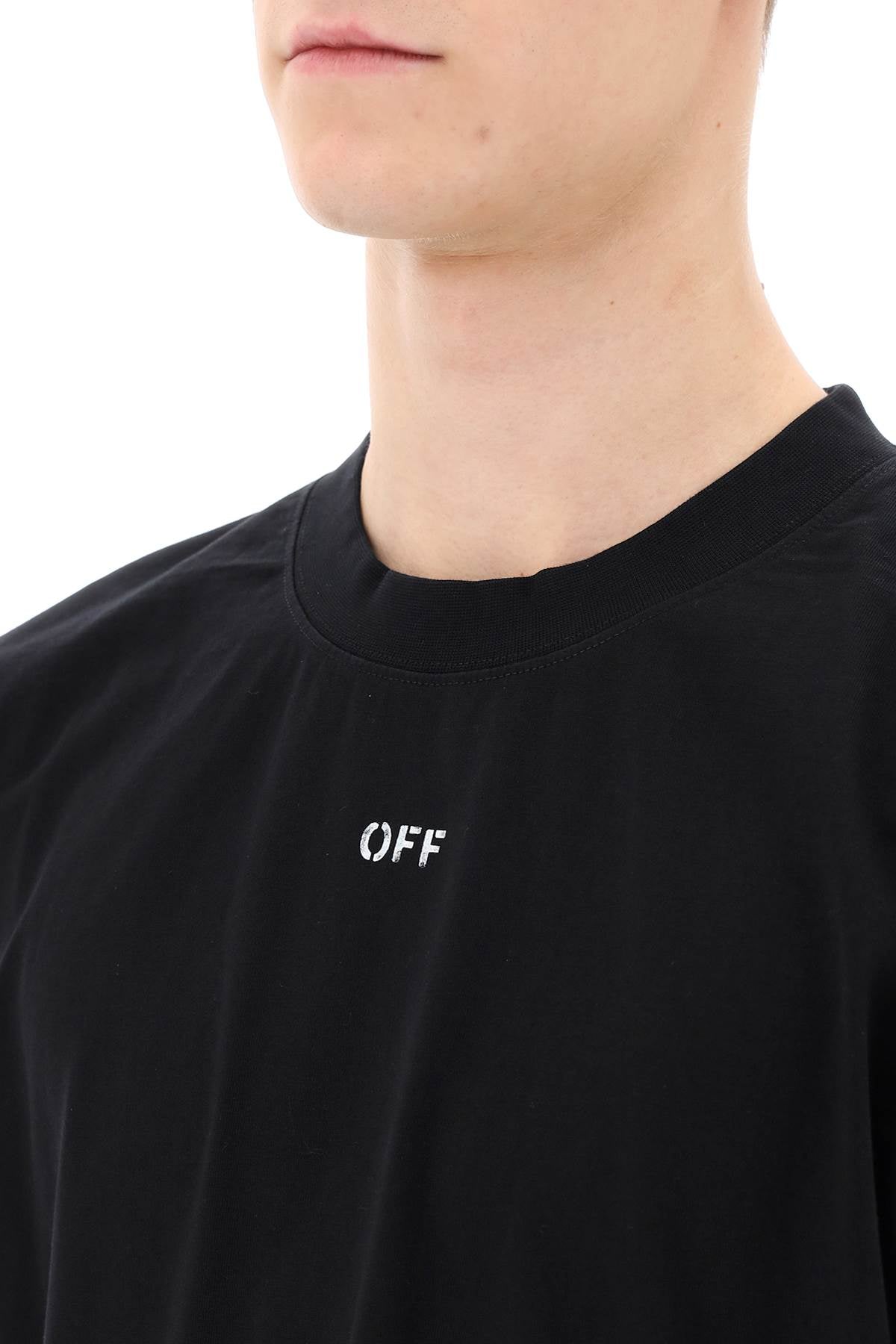 Off-White Off-white crew-neck t-shirt with off print