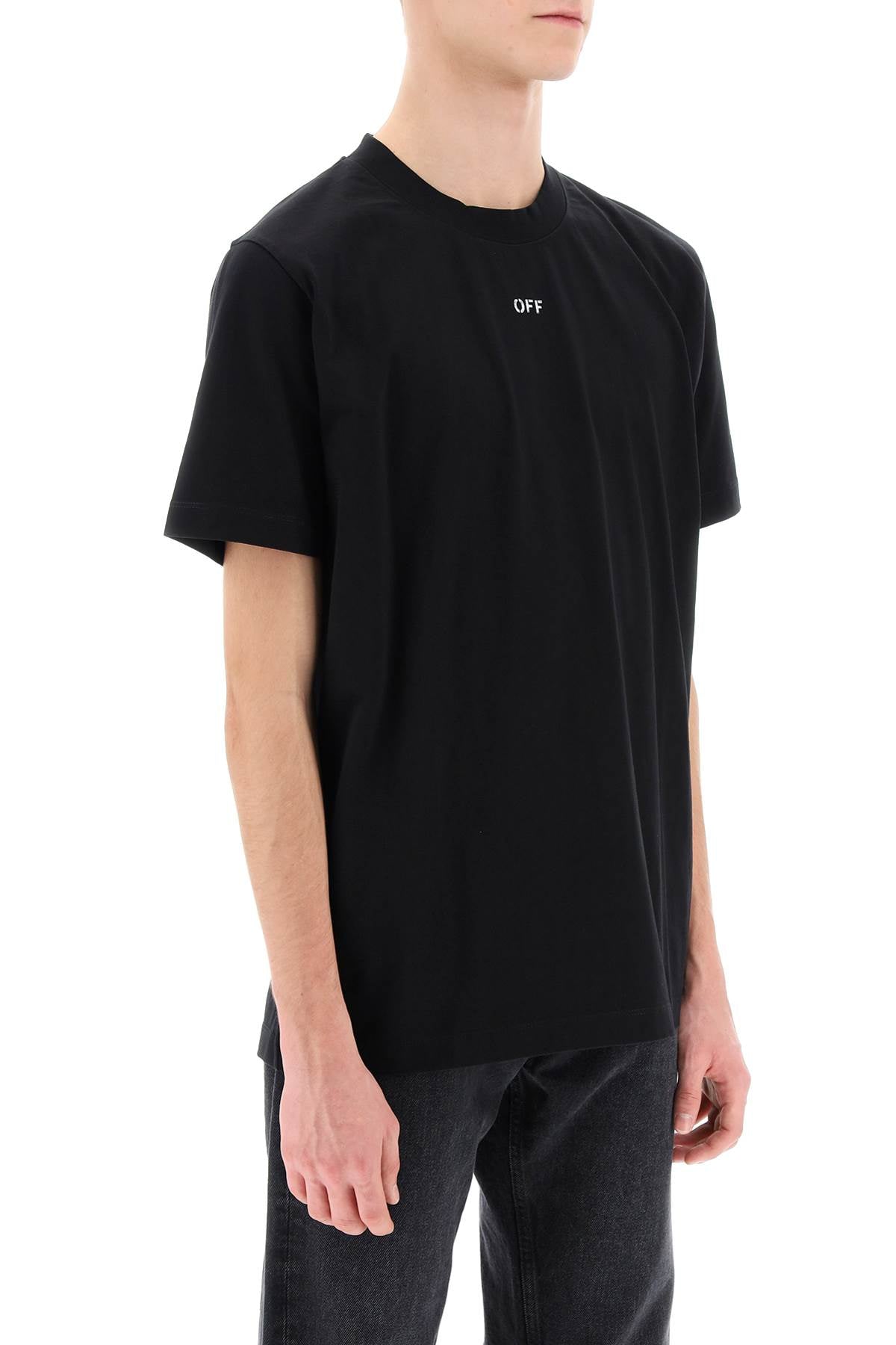 Off-White Off-white crew-neck t-shirt with off print