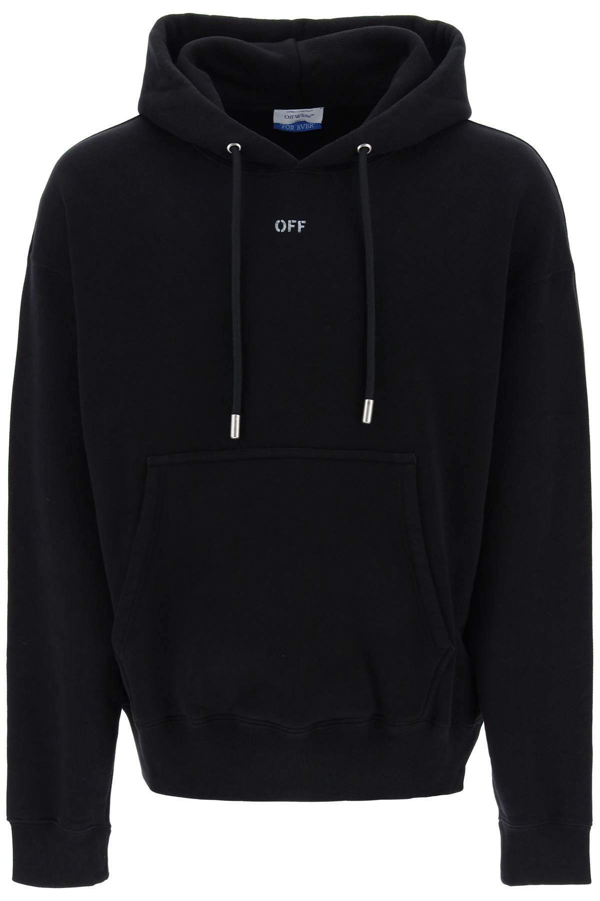 Off-White Off-white skate hoodie with off logo