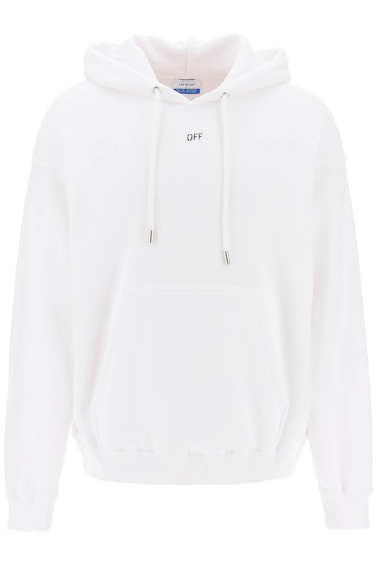 Off-White Off-white skate hoodie with off logo