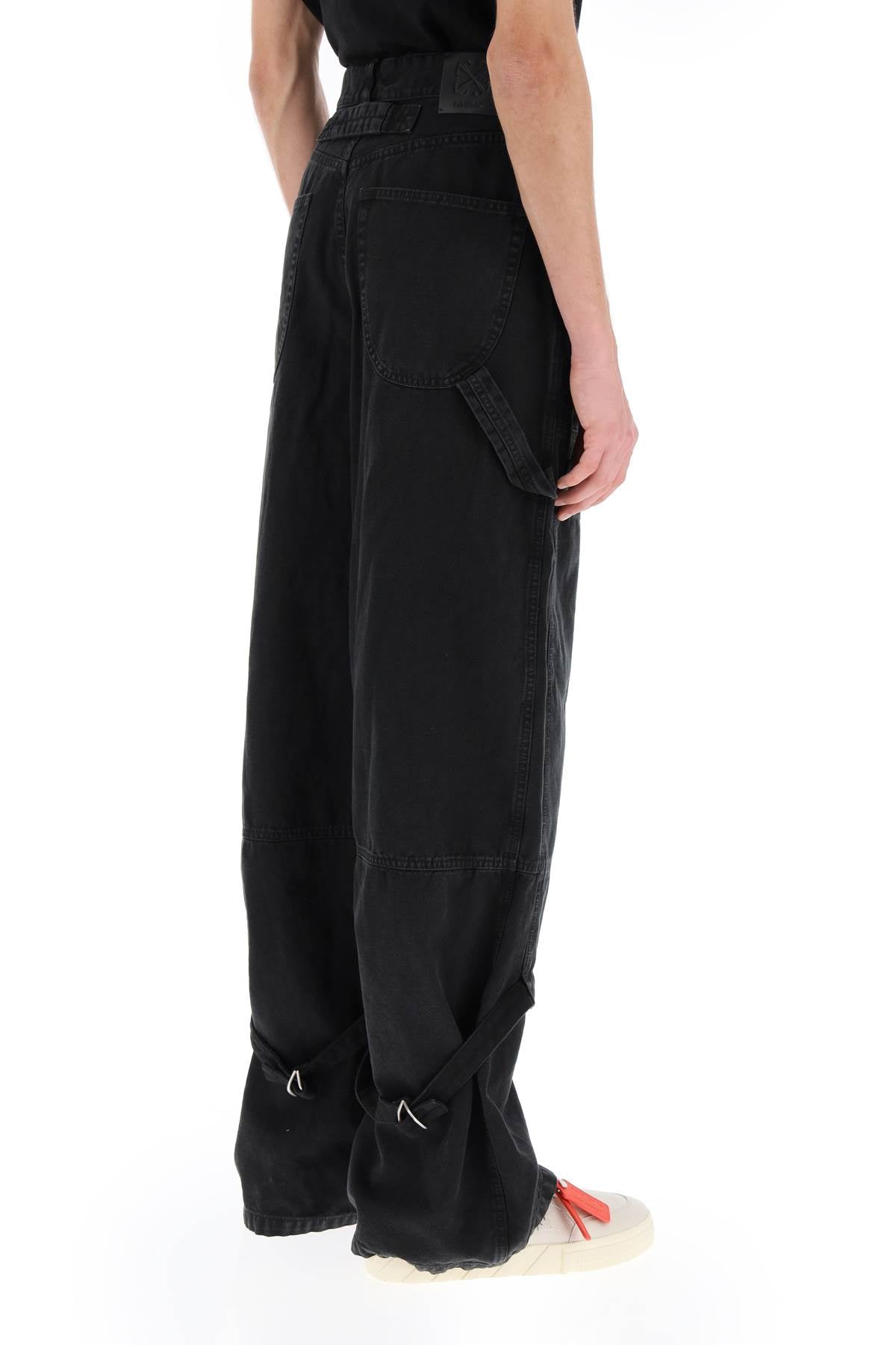 Off-White Off-white wide leg cargo pants