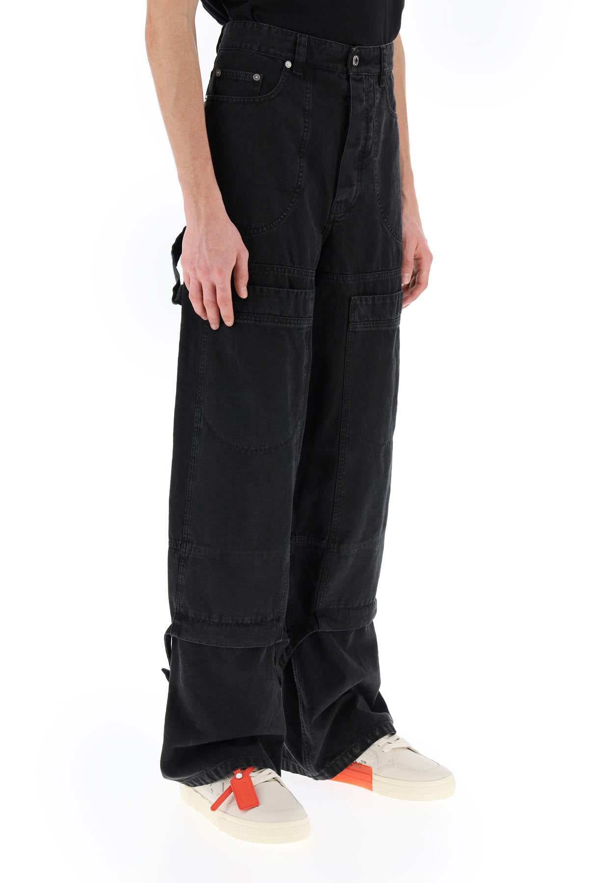 Off-White Off-white wide leg cargo pants