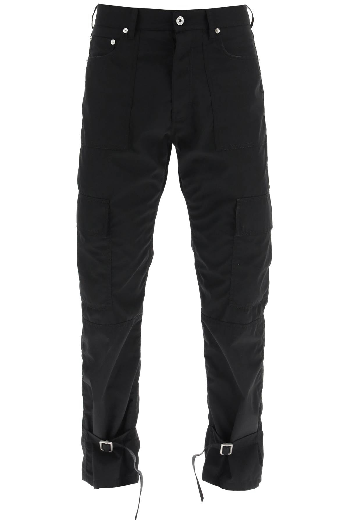 Off-White Off-white nylon and cotton cargo pants