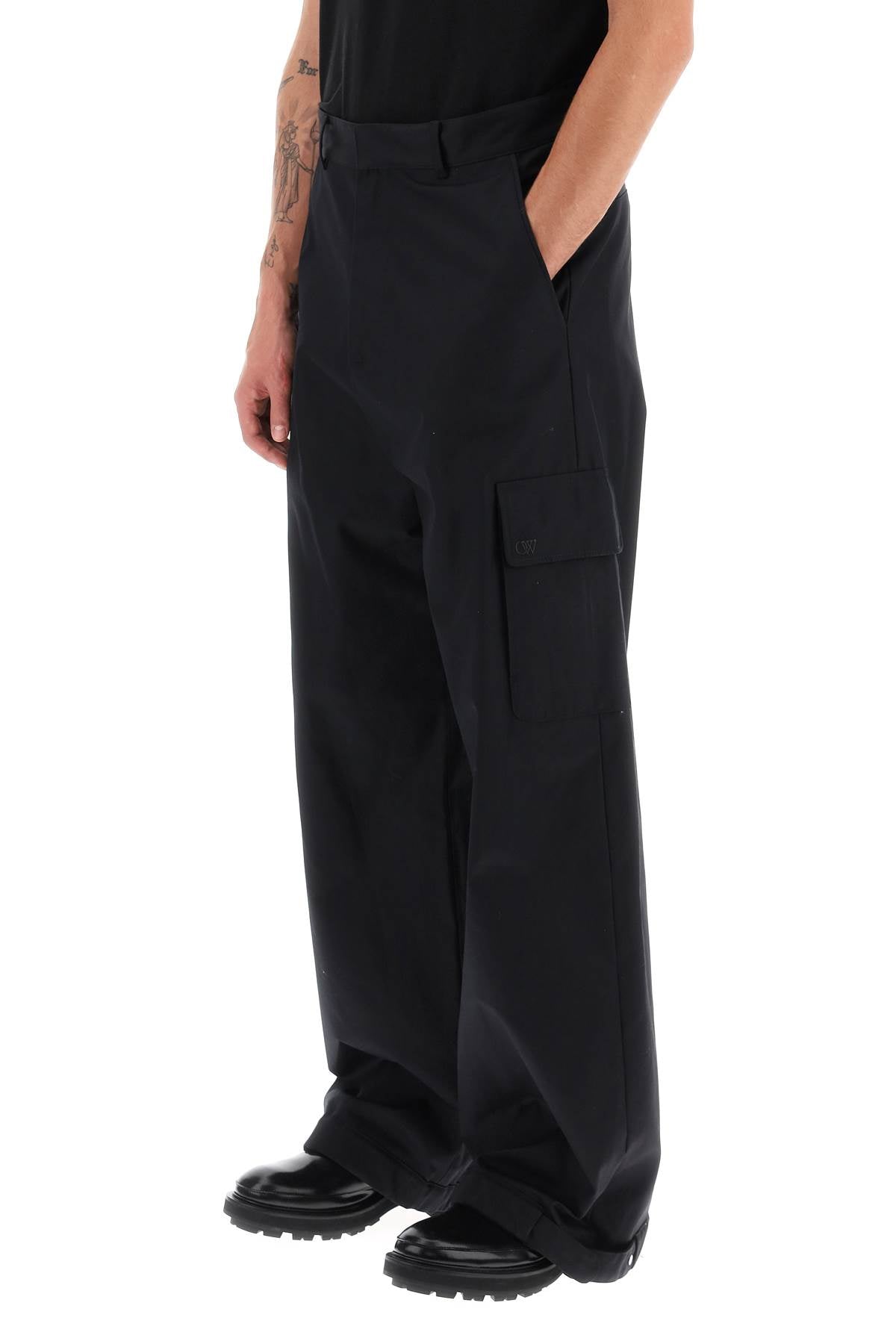 Off-White Off-white wide-leg cargo pants