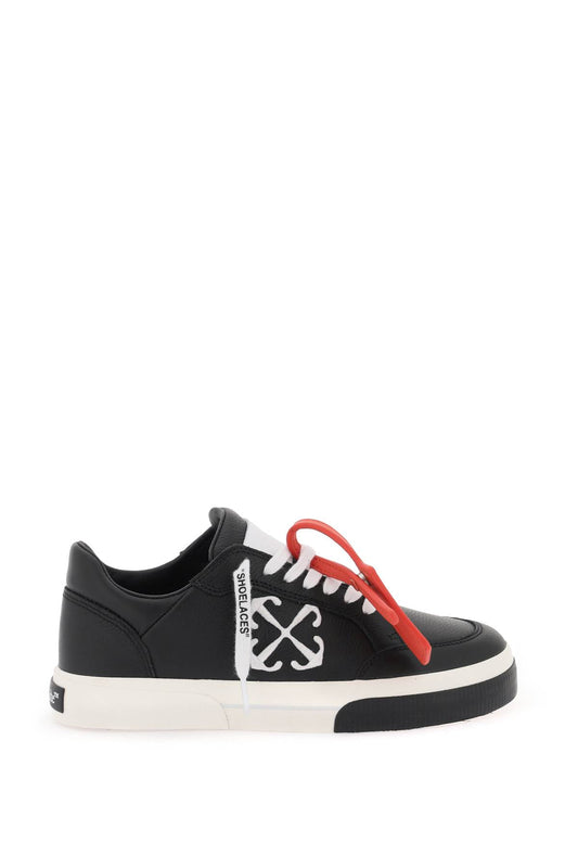 Off-White Off-white low leather vulcanized sneakers for