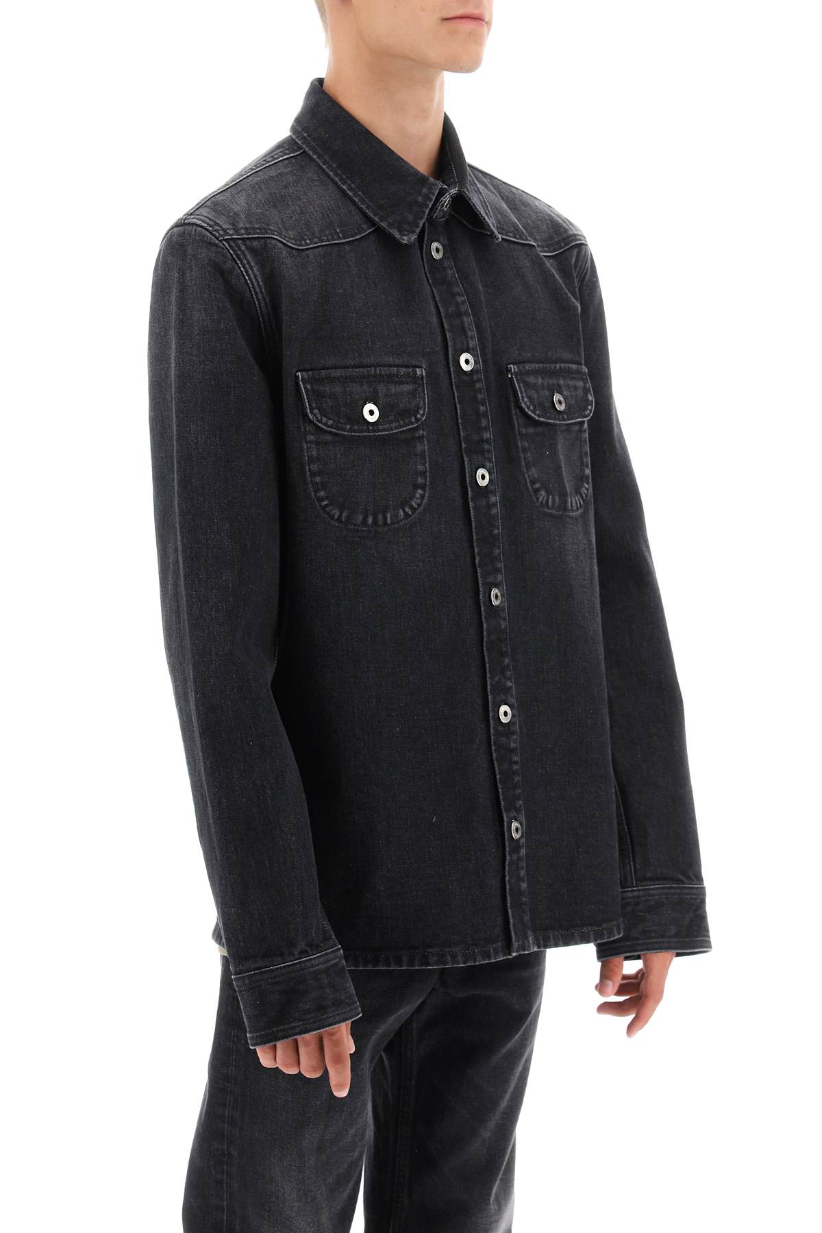 Off-White Off-white vintage denim overshirt