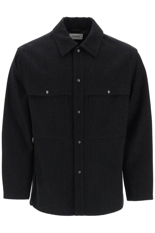 Lemaire Lemaire wool-and-cotton overshirt