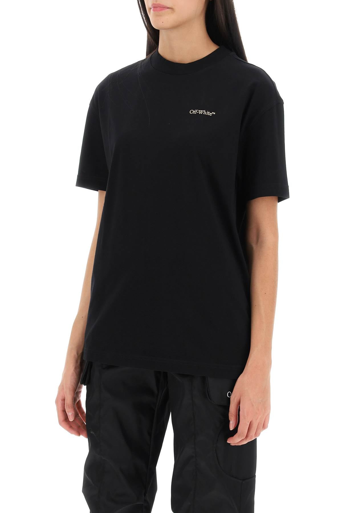 Off-White Off-white t-shirt with back embroidery