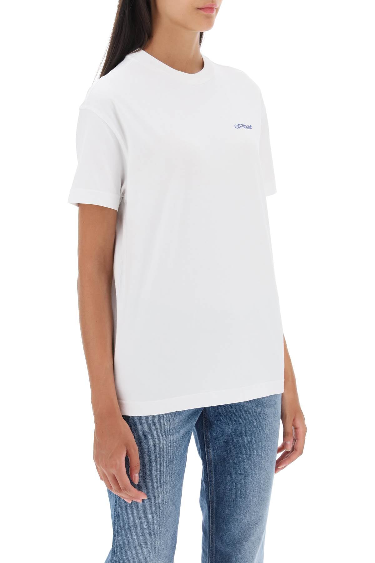 Off-White Off-white t-shirt with back embroidery