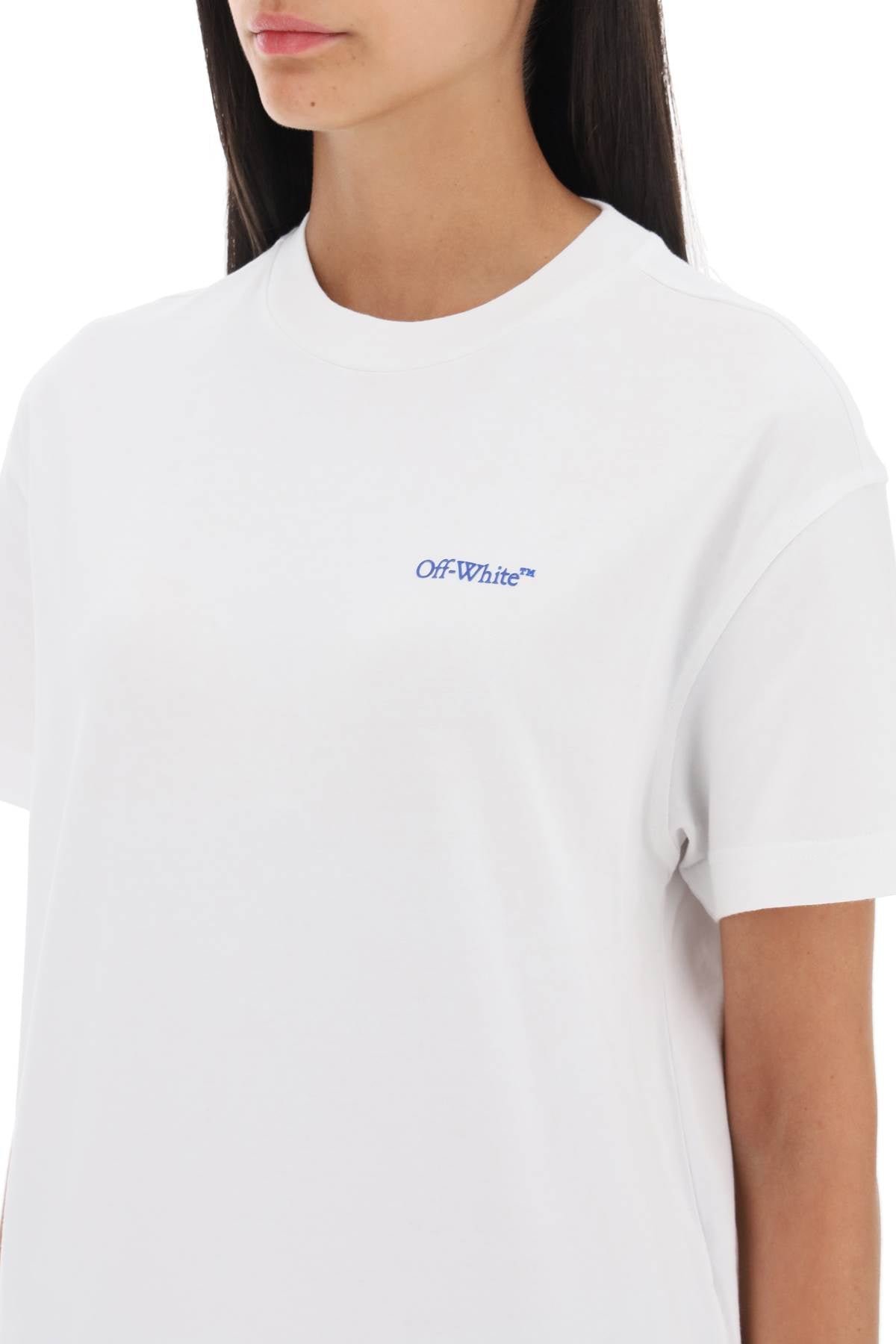 Off-White Off-white t-shirt with back embroidery