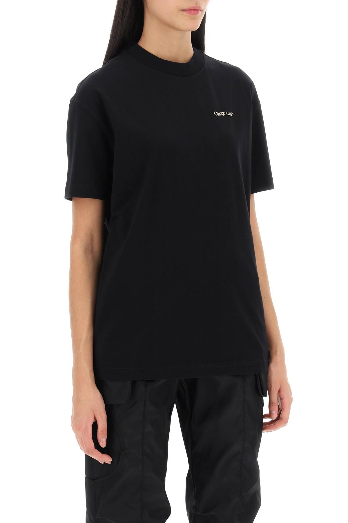 Off-White Off-white t-shirt with back embroidery