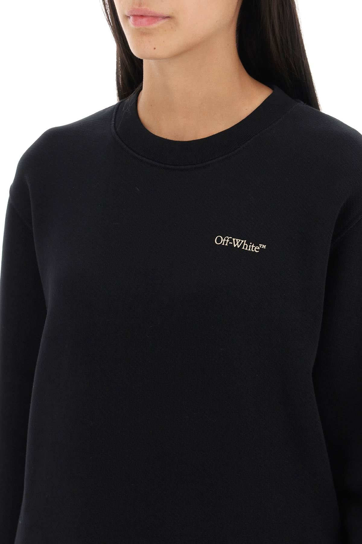 Off-White Off-white crew-neck sweatshirt with diag motif