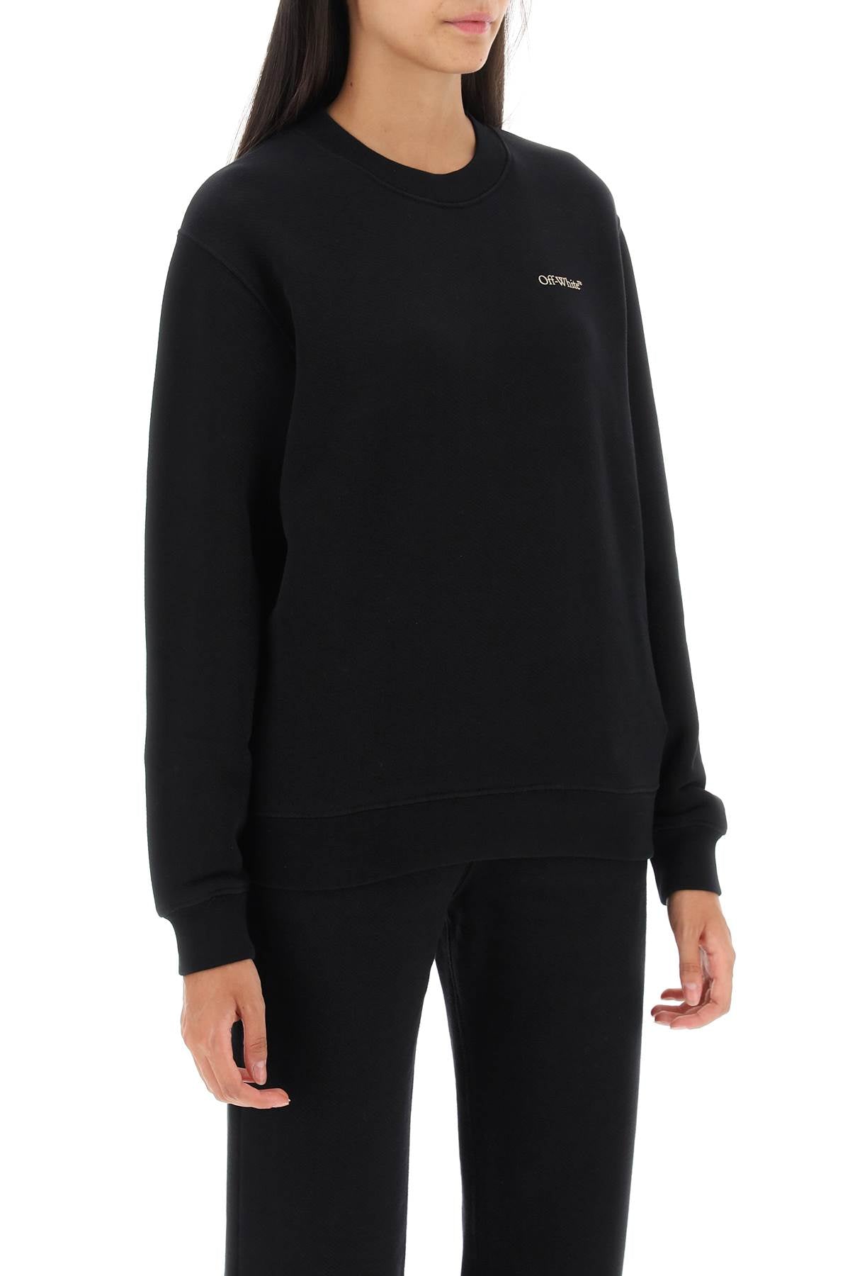 Off-White Off-white crew-neck sweatshirt with diag motif