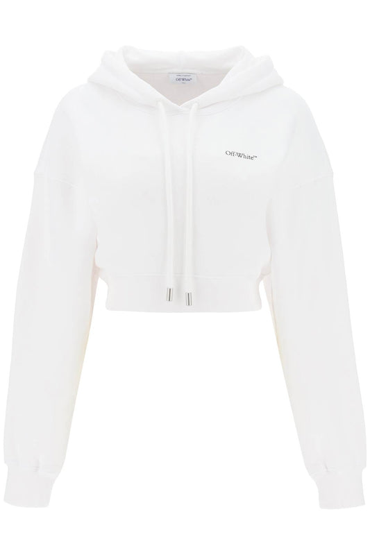 Off-White Off-white x-ray arrow cropped hoodie