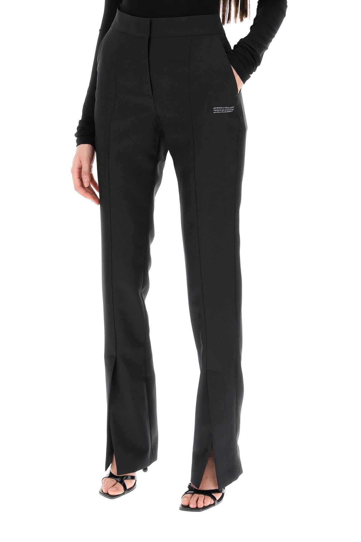 Off-White Off-white corporate tailoring pants