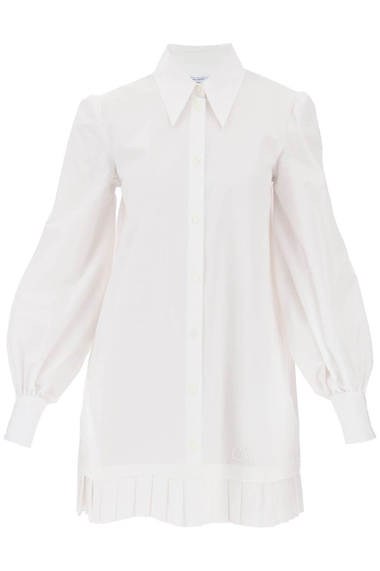 Off-White Off-white mini shirt dress