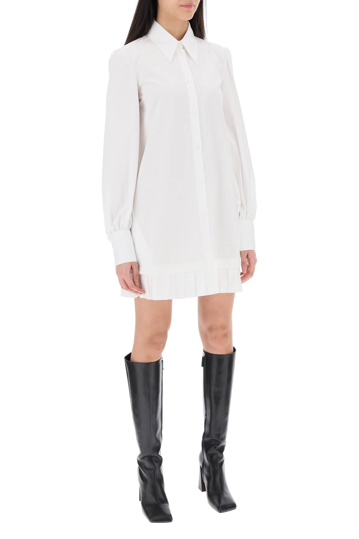 Off-White Off-white mini shirt dress