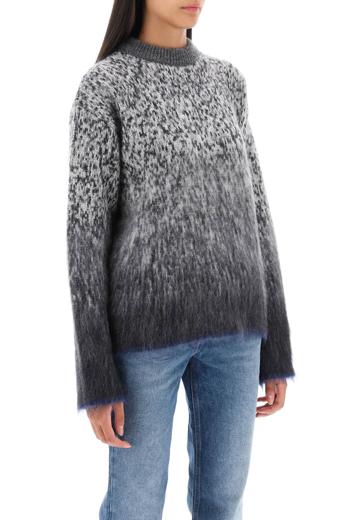 Off-White Off-white arrow mohair sweater