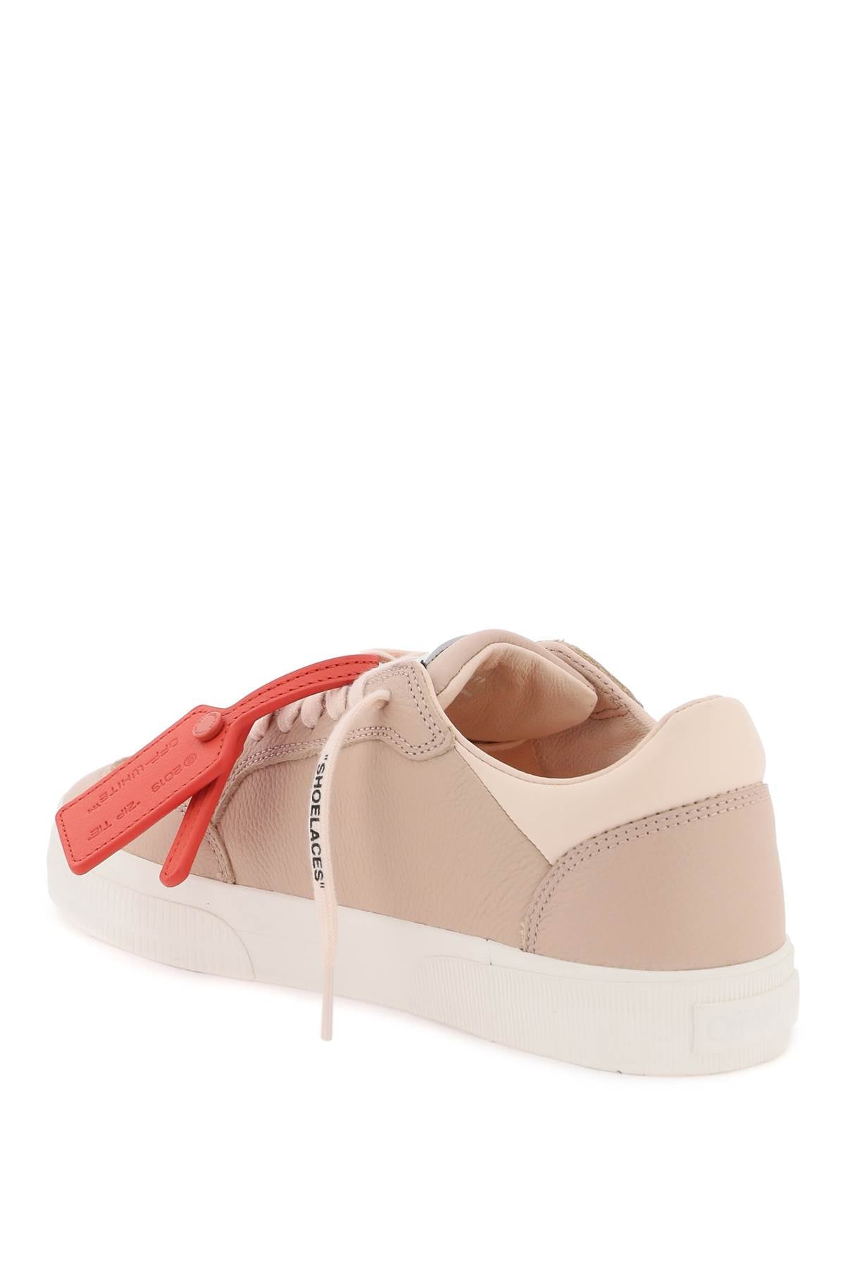 Off-White Off-white low leather vulcanized sneakers for