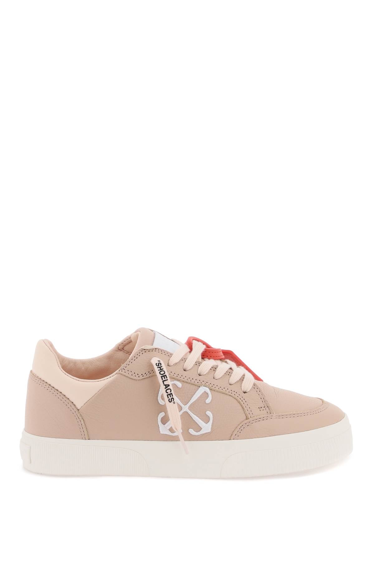 Off-White Off-white low leather vulcanized sneakers for