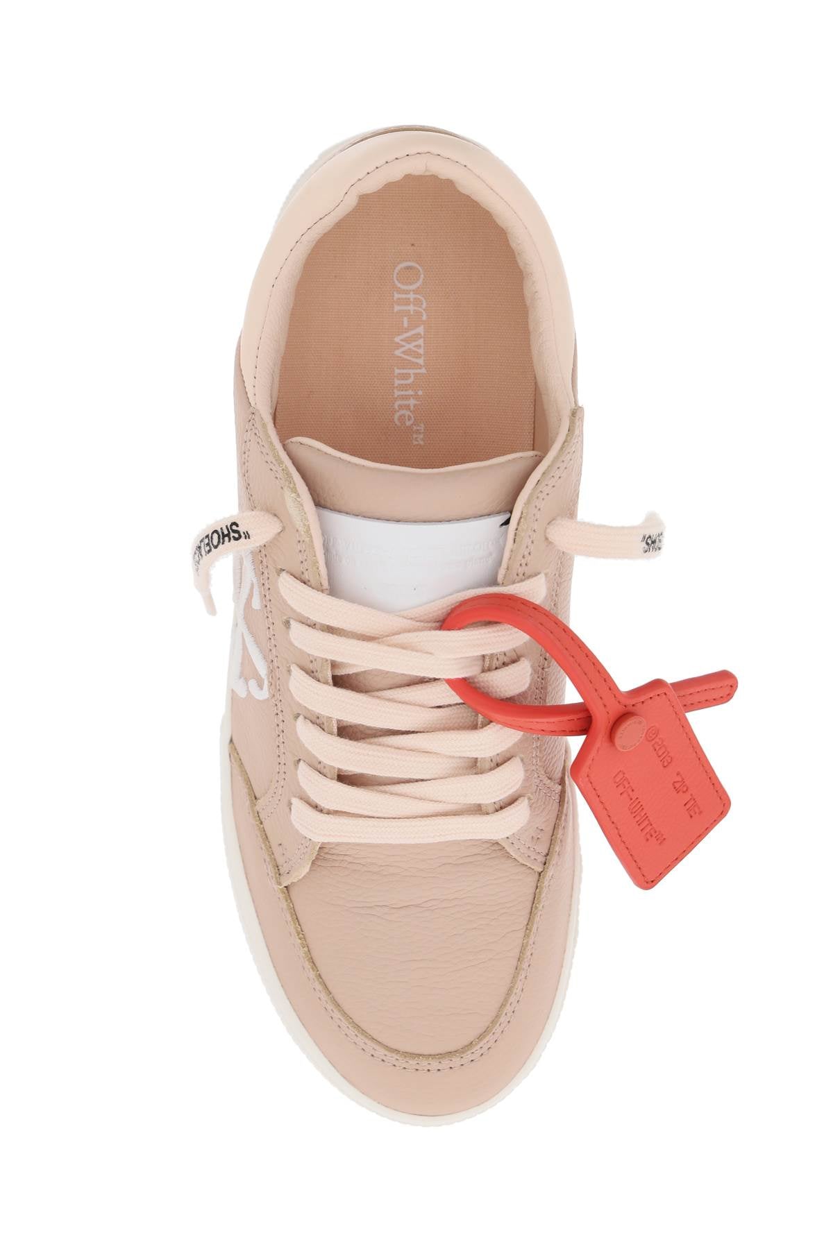 Off-White Off-white low leather vulcanized sneakers for