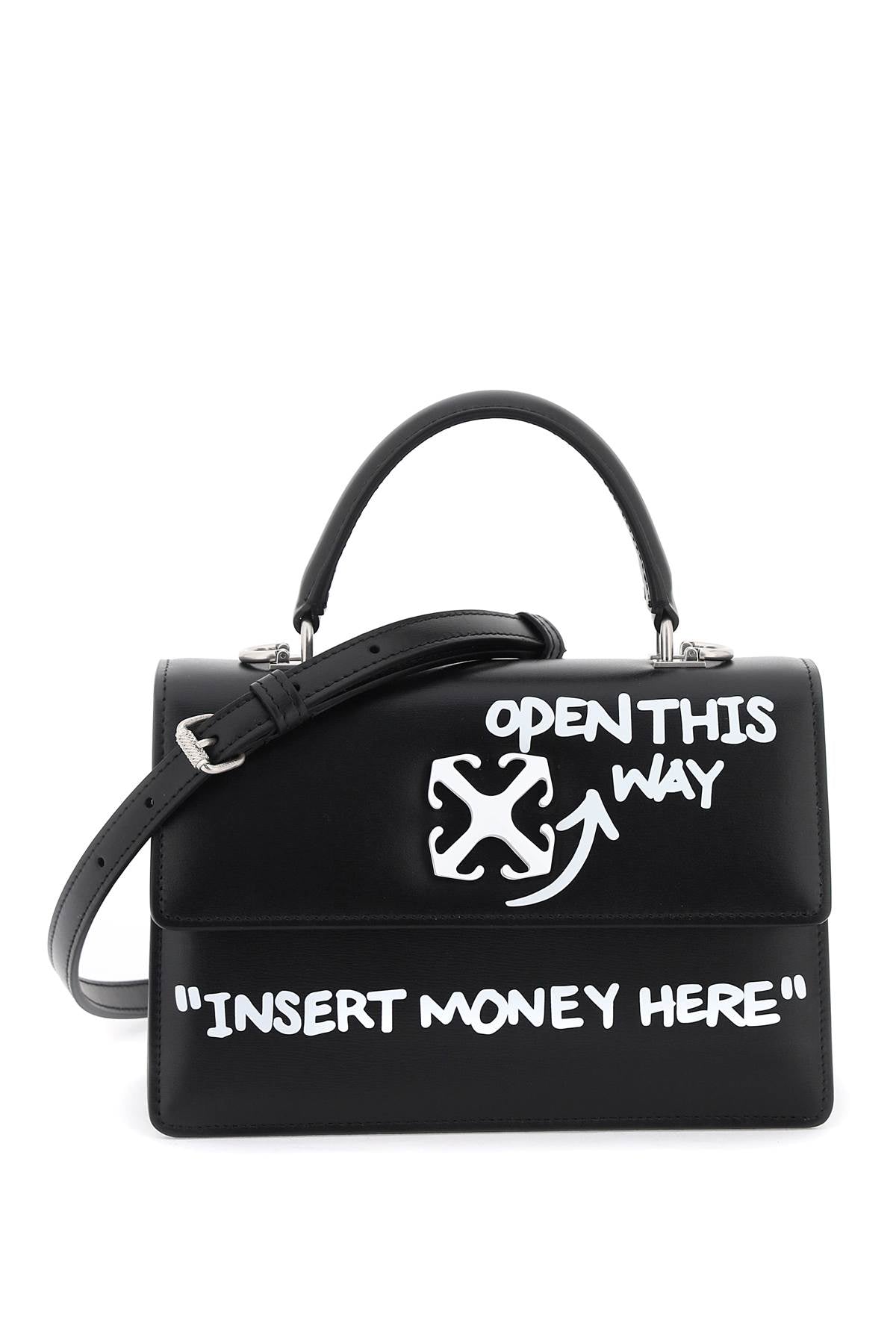 Off-White Off-white jitney 1.4 handbag with lettering