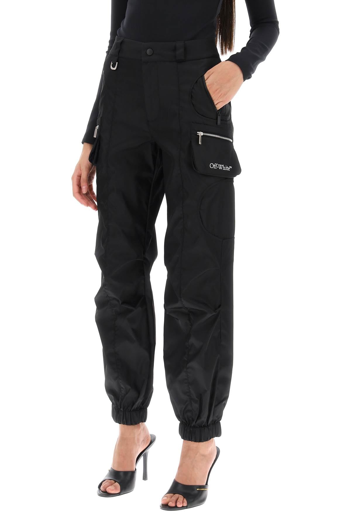 Off-White Off-white cargo pants in nylon twill