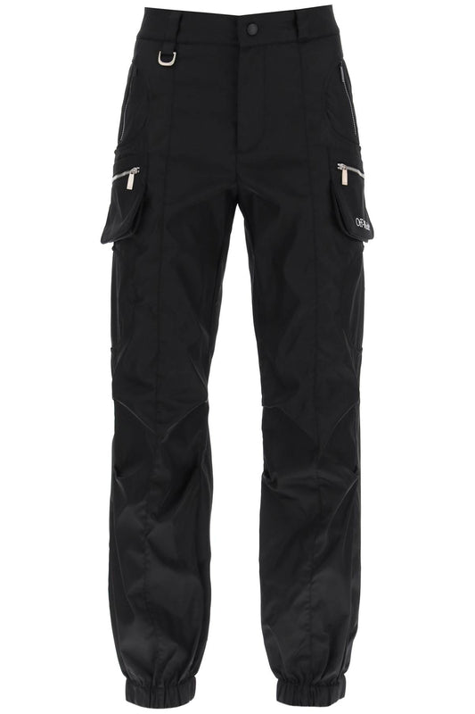 Off-White Off-white cargo pants in nylon twill