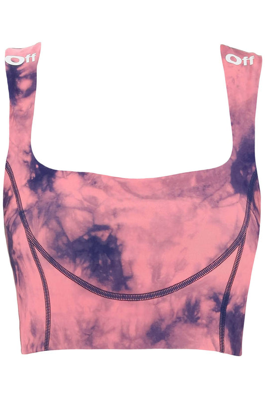 Off-White Off-white tie dye sports bra