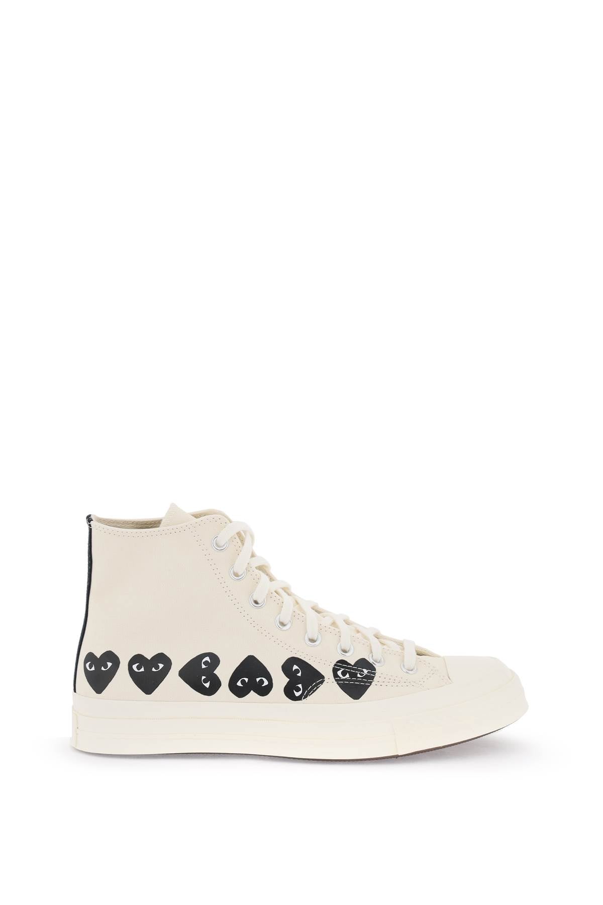 Comme Des Garcons Play Comme des garcons play multi heart converse x comme des garçons play hi-top sneakers