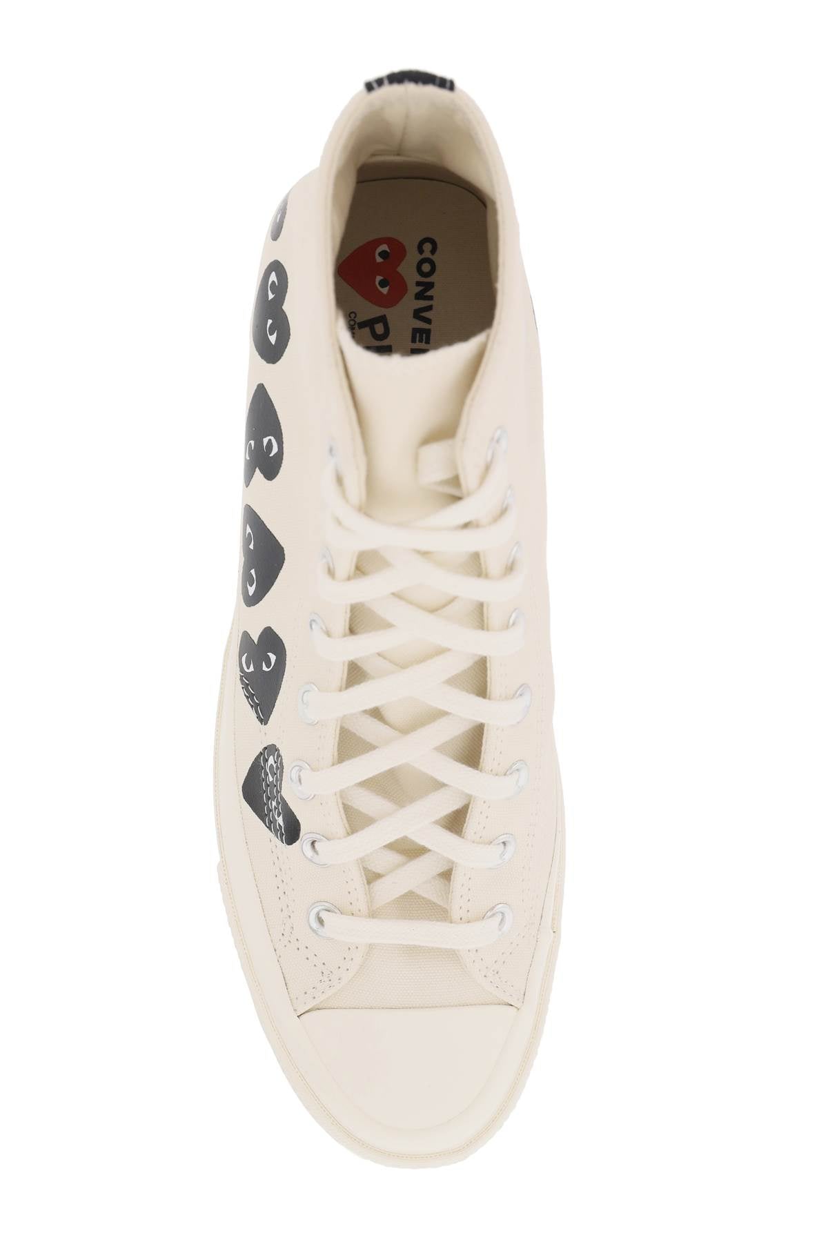 Comme Des Garcons Play Comme des garcons play multi heart converse x comme des garçons play hi-top sneakers