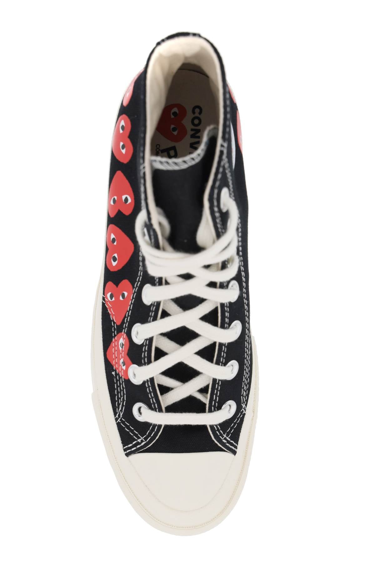 Comme Des Garcons Play Comme des garcons play multi heart converse x comme des garçons play hi-top sneakers