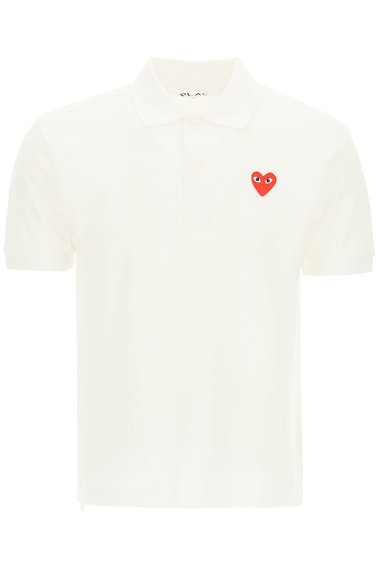 Comme Des Garcons Play Comme des garcons play heart polo shirt