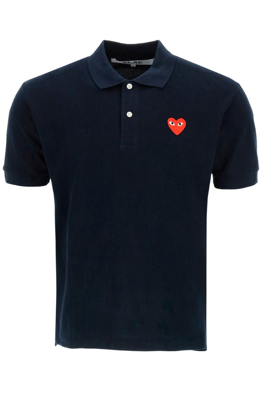 Comme Des Garcons Play Comme des garcons play heart polo shirt