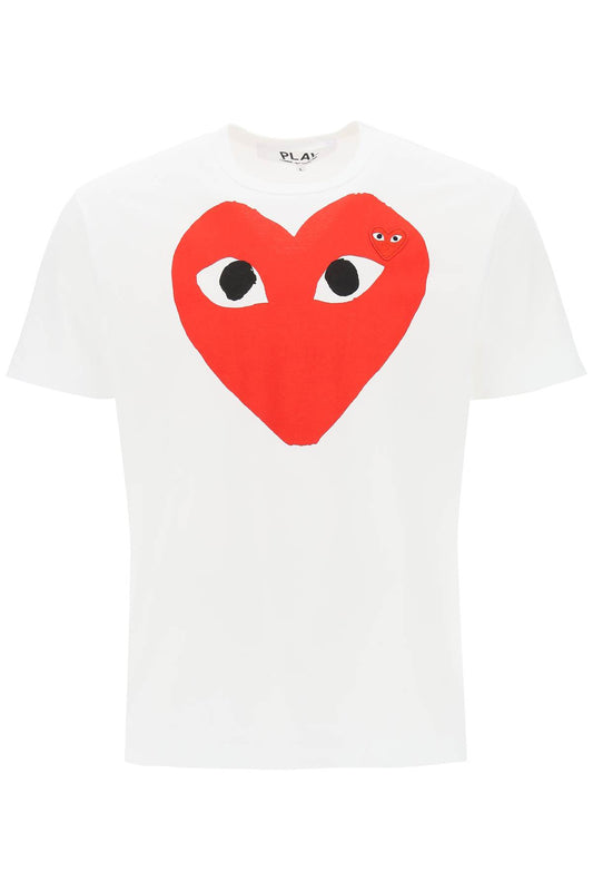 Comme Des Garcons Play Comme des garcons play heart print t-shirt