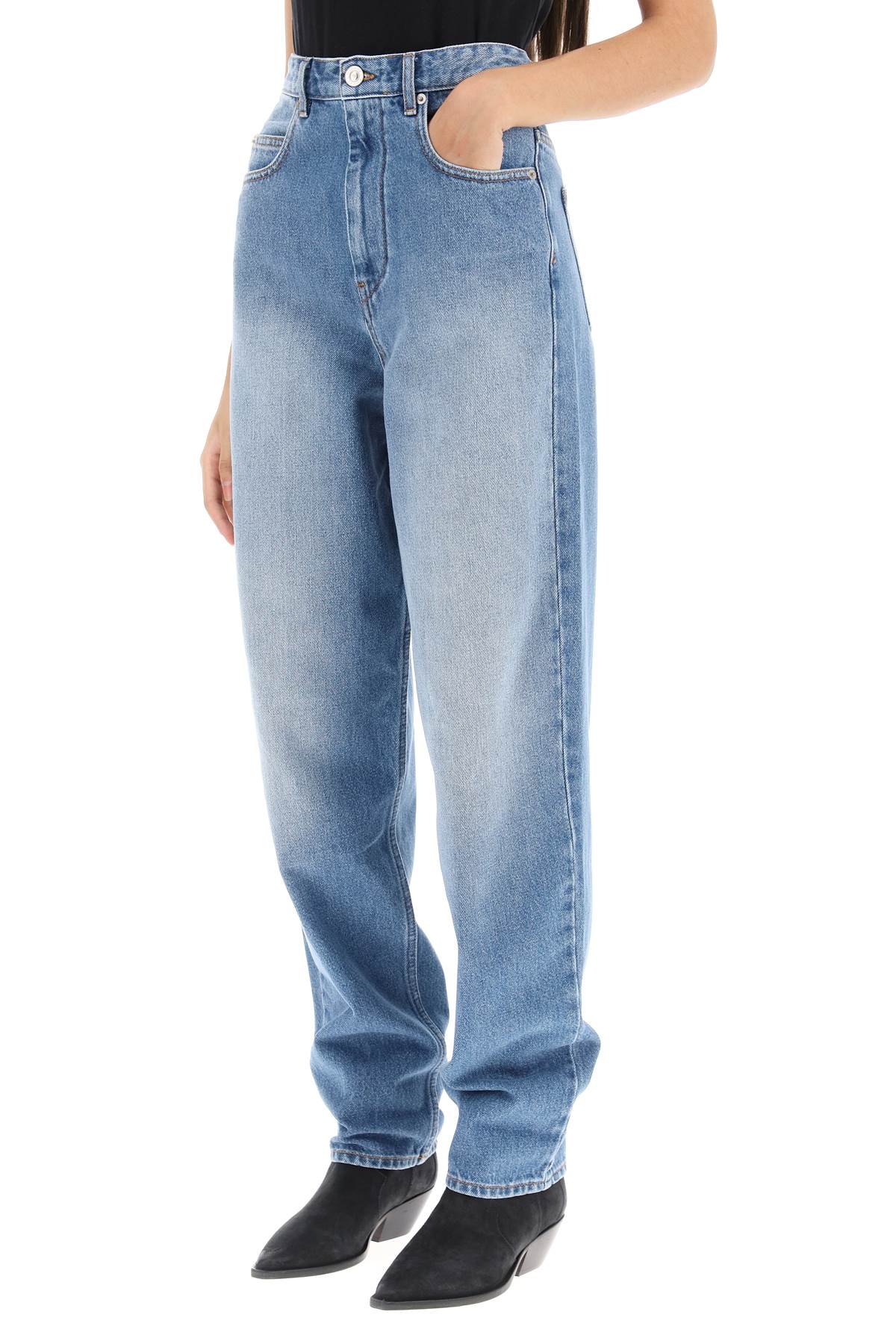 Marant ETOILE Isabel marant etoile 'corsy' loose jeans with tapered cut