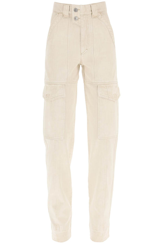 Marant ETOILE Isabel marant etoile 'vayoneo' denim cargo pants