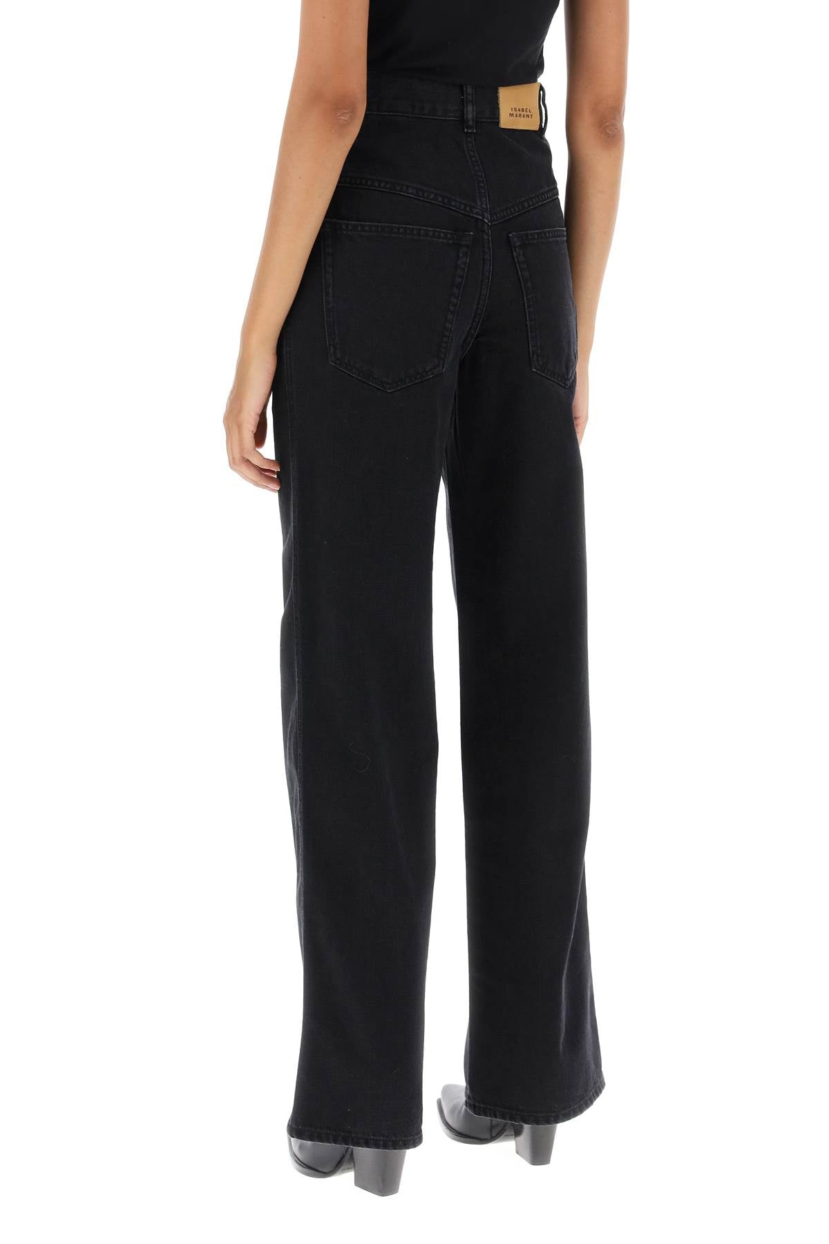 Isabel Marant Isabel marant 'dileskoa' straight cut jeans