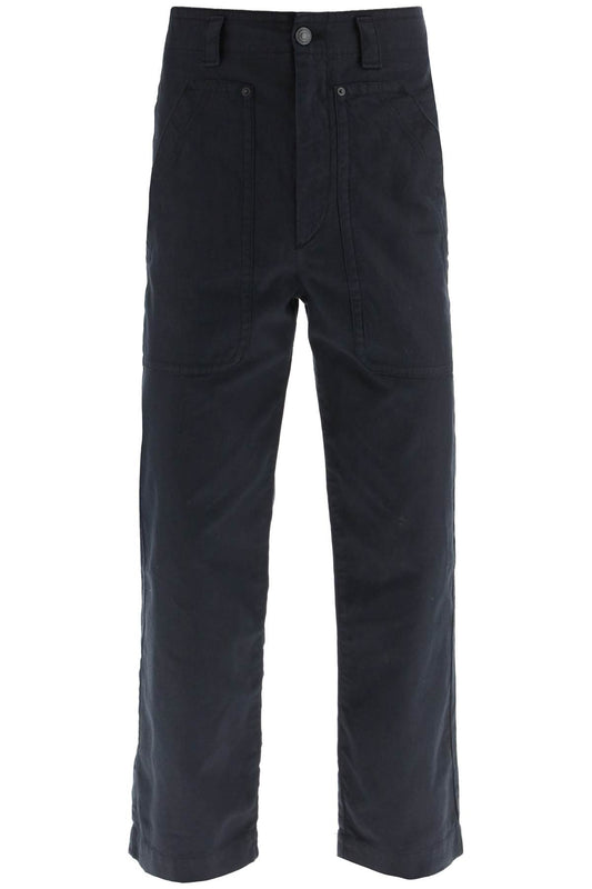 Isabel Marant Isabel marant 'perel' cotton and linen pants