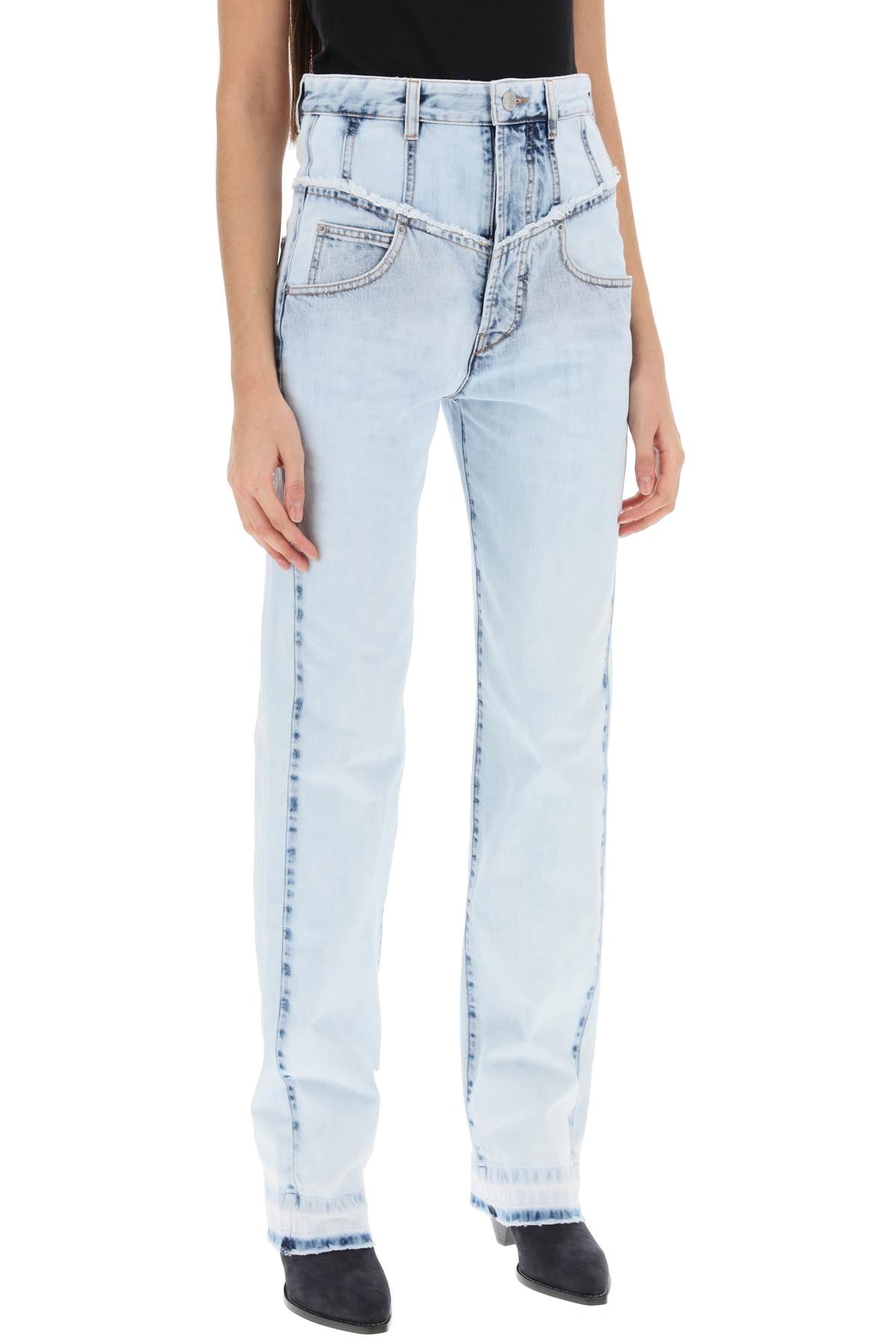 Isabel Marant Isabel marant noemie straight leg jeans